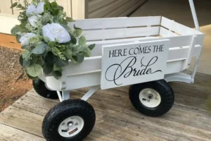 Decorate a Wagon for Wedding