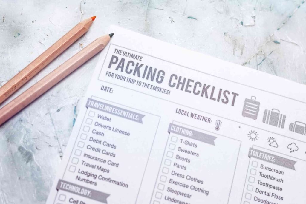 The Ultimate Packing Checklist for Travelers