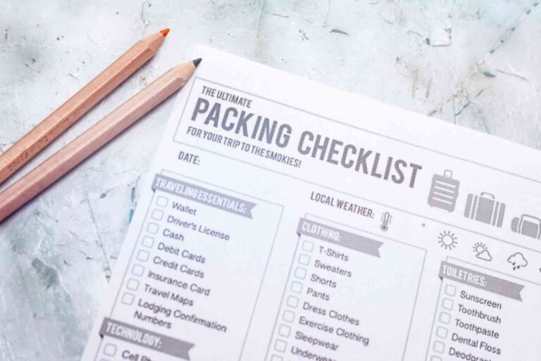 The Ultimate Packing Checklist for Travelers